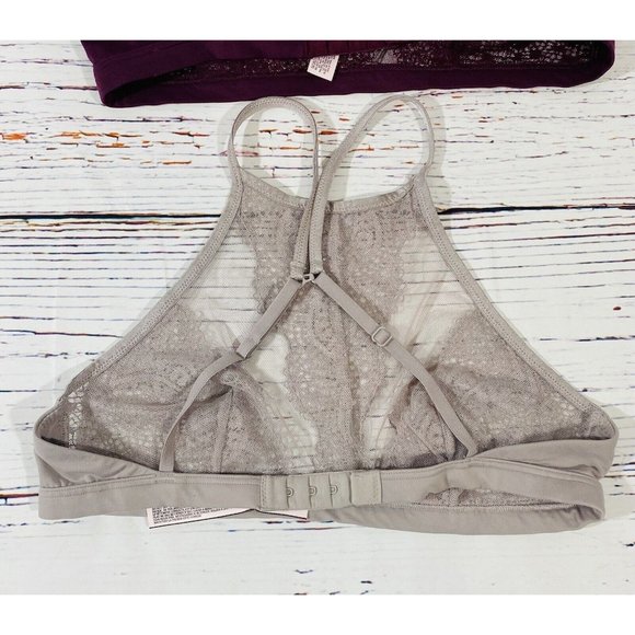 Victorias Secret VS Size Small Lace Bralette Set No Padding Unlined Sexy Bra - Picture 8 of 12